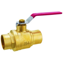 J2022 Forged Brass solder joint ball valve